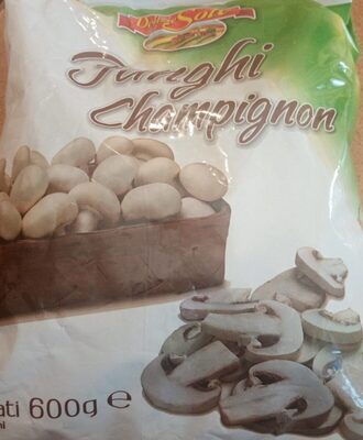 Funghi champignon front packaging