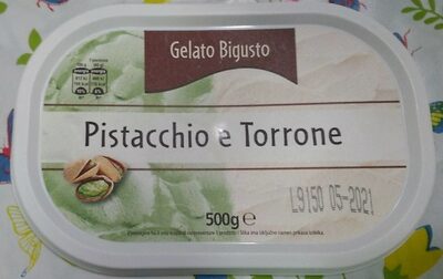 Gelato Bigusto Pistacchio e Torrone