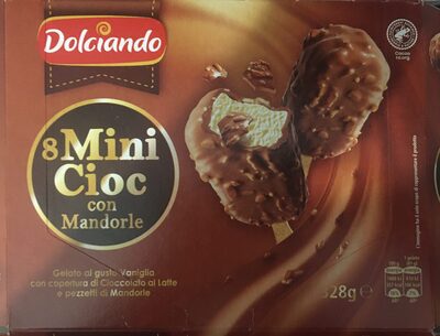 8 mini choc al mandorle