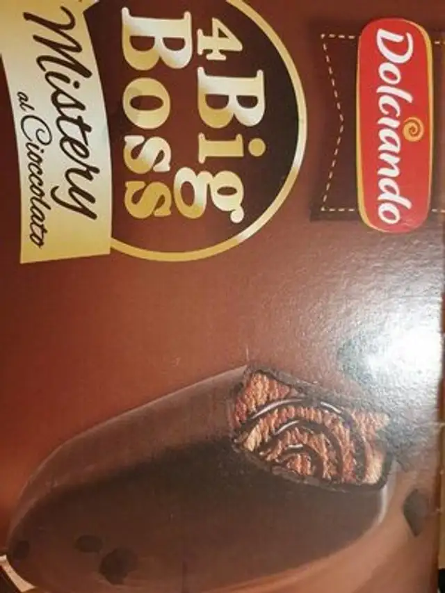 4 Big Boss , Mistery al cioccolato front packaging