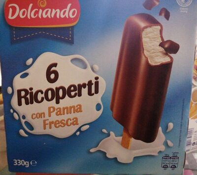 Ricoperti con panna fresca