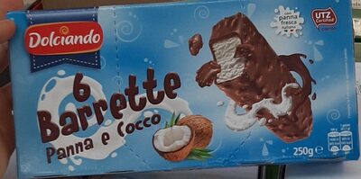 Barrette panna e cocco