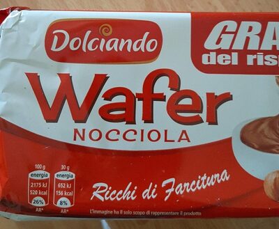 Wafer nocciola