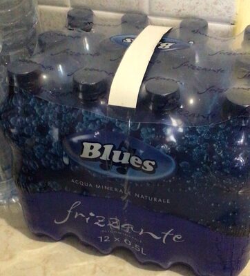 Blues acqua frizzante front packaging