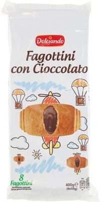Dolciando Fagottini con crema al cioccolato