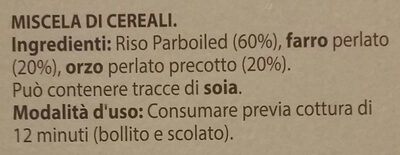 Unknown ingredients label