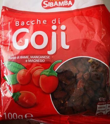Baie de goji front packaging