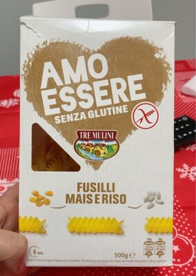 Fusilli mais e riso