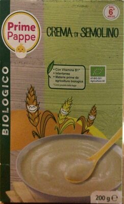 Crema di Semolino front packaging