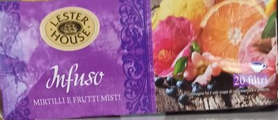 Infuso mirtilli e frutti misti