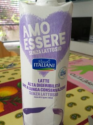 Latte Senza Lattosio UHT Alta conservazione