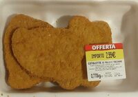 Cotolette di pollo e tacchino