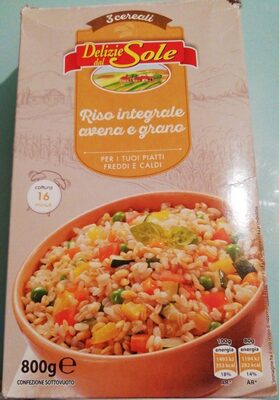 Riso integrale avena e grano ai 3 cereali