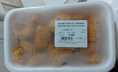 Crocchette pollo e formaggio