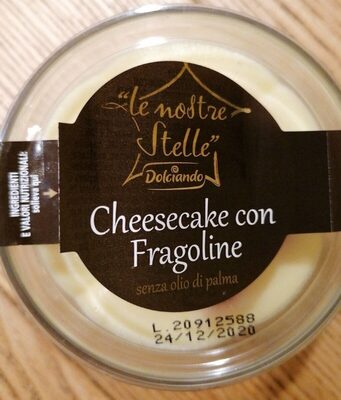 Cheesecake con fragoline