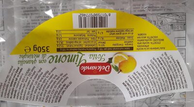 Torta al limone con granella di meringhe