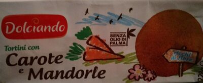 Tortini con carote e mandorle