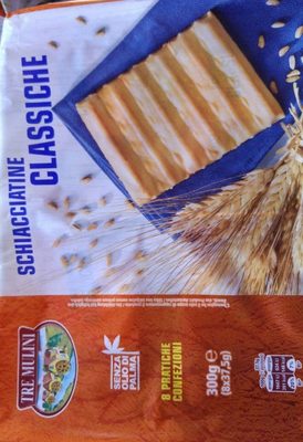 Schiacciatine classiche front packaging
