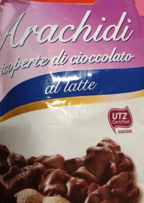 Arachidi ricoperte di cioccolato