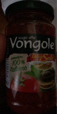 Sugo alle vongole front packaging