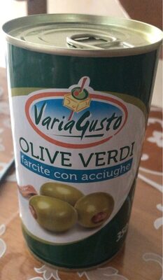 Olive verdi con acciughe