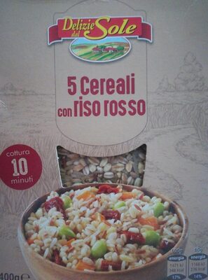 Cereali con riso rosso