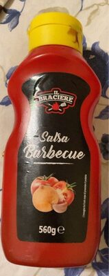 Salsa barbecue front packaging
