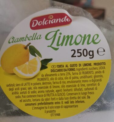Ciambella Limone