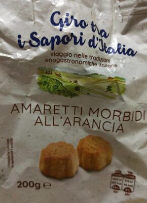 Amaretti morbidi all'arancia