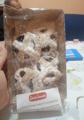 Crostatine di frutti di bosco front packaging