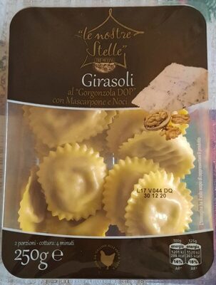 Girasoli al gorgonzola dop con noci