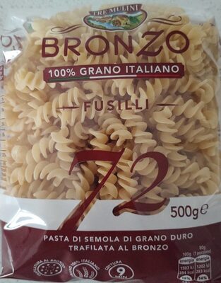 Fusilli trafilati al bronzo front packaging