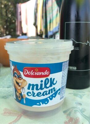 Milk Cream front packaging