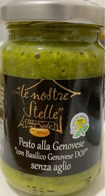 Pesto alla genovese con Basilico genovese Dop senza aglio