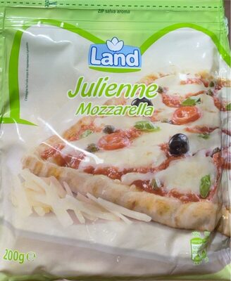 Julienne Mozzarella front packaging