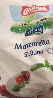 Mozzarella front packaging