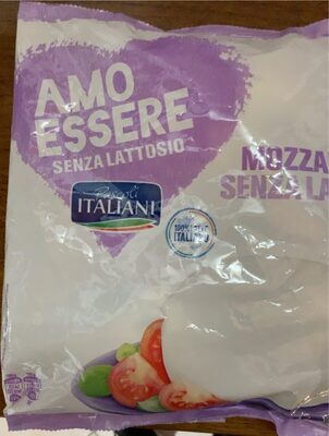 Amo essere senza lattosio front packaging