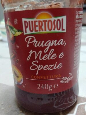 Confettura prugna,mele e spezie