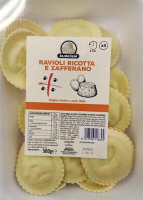 Ravioli ricotta e zafferano