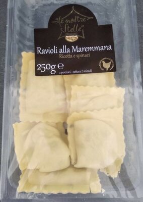 Ravioli alla Maremmana ricotta e spinaci