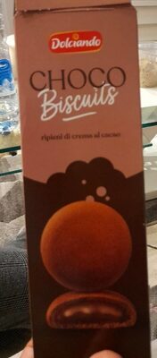 Choco biscuits front packaging