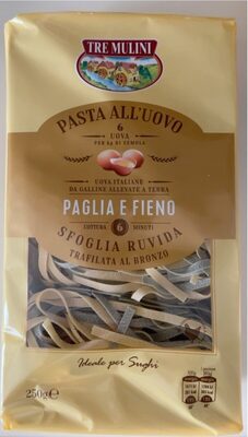 Pasta all’Uovo Paglia e Fieno trafilata al bronzo