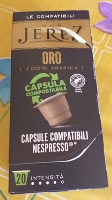 Don jerez oro front packaging