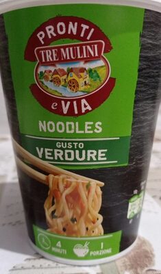 Pronti e Via Noodles, Verdure