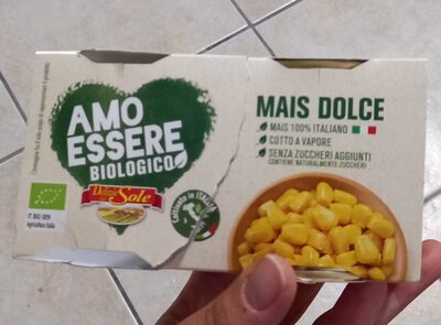 Mais dolce front packaging