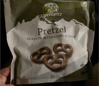 Pretzel ricoperti di cioccolato al latte