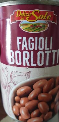 Fagioli borlotti front packaging