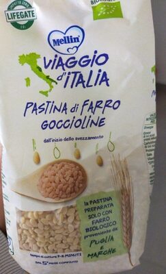 Pastina di farro goccioline