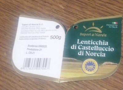 Lenticchia di Castelluccio di Norcia