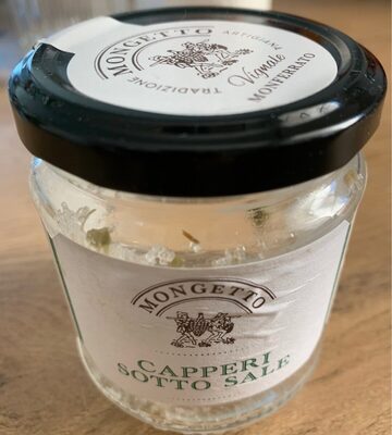 Kapern in Meersalz Capperi sotto sale